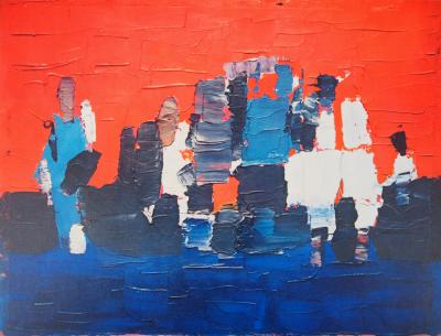 Nicolas DE STAEL : Les petits joueurs de football, Héliogravure 2