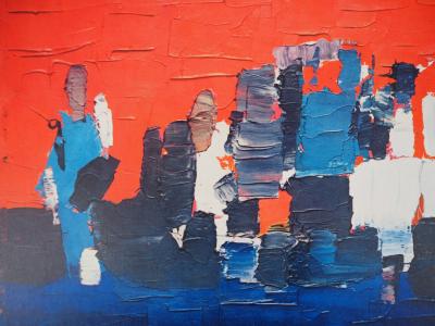 Nicolas DE STAEL : Les petits joueurs de football, Héliogravure 2