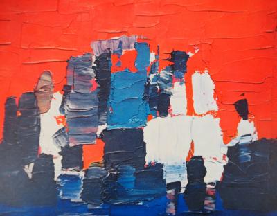 Nicolas DE STAEL : Les petits joueurs de football, Héliogravure 2