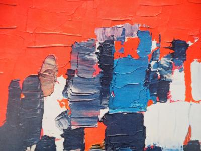 Nicolas DE STAEL : Les petits joueurs de football, Héliogravure 2