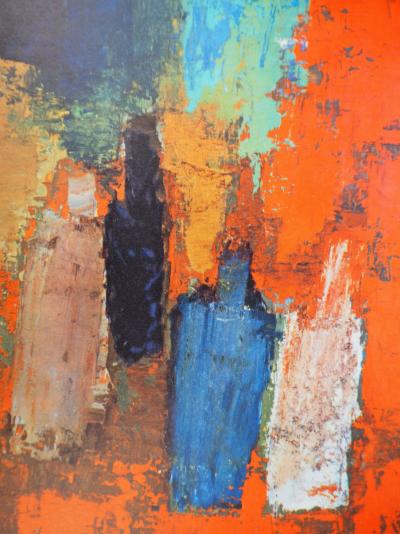 Nicolas DE STAEL : Bouteilles, Héliogravure signée 2