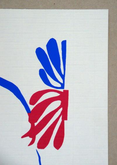 Henri MATISSE (d'après) - Nu bleu, avec des bas verts, 1978, Lithographie à tirage limité 2