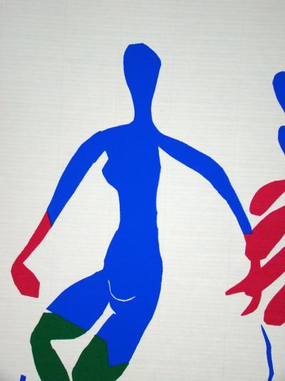 Henri MATISSE (d'après) - Nu bleu, avec des bas verts, 1978, Lithographie à tirage limité 2