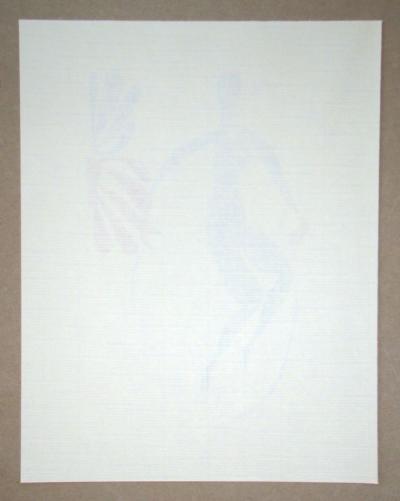 Henri MATISSE (d'après) - Nu bleu, avec des bas verts, 1978, Lithographie à tirage limité 2
