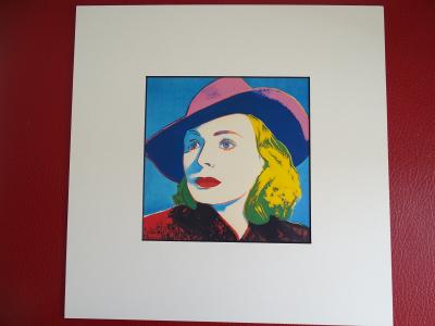 Andy WARHOL (after) - Portrait of Ingrid Bergman -  1987, serigrahy 2