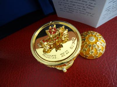 House of Faberge - egg Imperial - Enamel 2