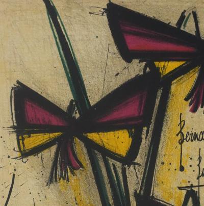Bernard BUFFET : La pensée, Lithographie originale signée 2