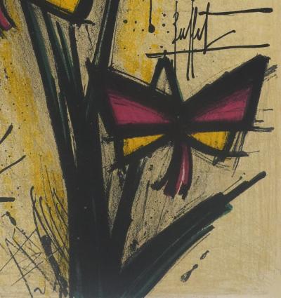 Bernard BUFFET : La pensée, Lithographie originale signée 2