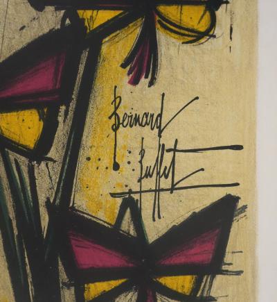 Bernard BUFFET : La pensée, Lithographie originale signée 2