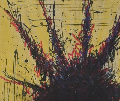 Bernard BUFFET : La bruyère, Lithographie originale signée 2
