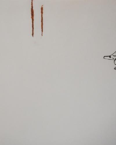 Jacques HEIM: Tulip Dress, Original signed drawing 2