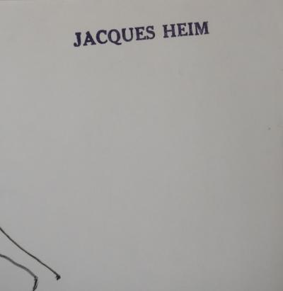 Jacques HEIM : Robe Jasmin, Dessin original signé 2