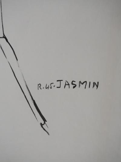 Jacques HEIM : Robe Jasmin, Dessin original signé 2