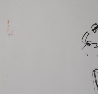 Jacques HEIM : Robe Lotus, Dessin original signé 2