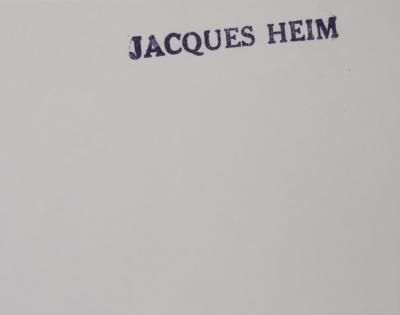 Jacques HEIM: Marjolaine Dress, Original signed drawing 2