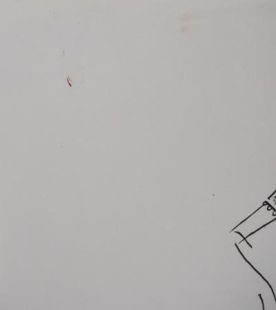 Jacques HEIM : Robe Nenuphar, Dessin original signé 2