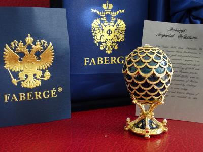 House of Faberge - egg Imperial - Enamel 2