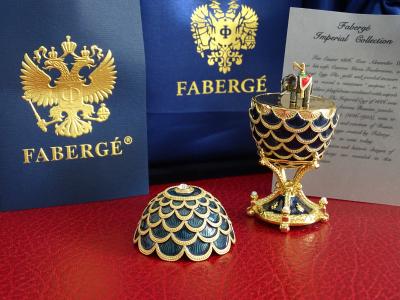 House of Faberge - egg Imperial - Enamel 2