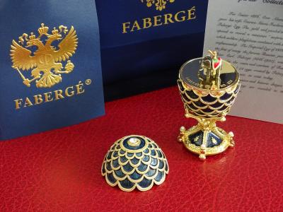 House of Faberge - egg Imperial - Enamel 2