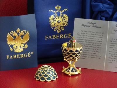 House of Faberge - egg Imperial - Enamel 2