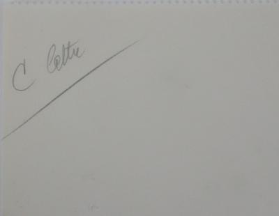 Jean-Emile LABOUREUR : Lettres, Dessin original 2