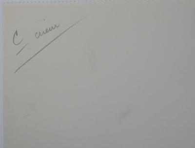 Jean-Emile LABOUREUR : Crieur, Dessin original 2