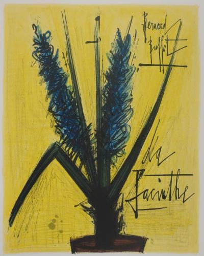 Bernard BUFFET: The Hyacinth, Original signed lithograph 2