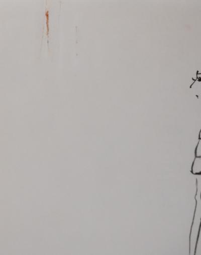 Jacques HEIM : Manteau Papyrus, Dessin original signé 2