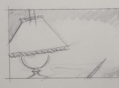 Jean-Emile LABOUREUR : La collaboration, Dessin original 2