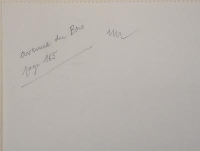 Jean-Emile LABOUREUR : Avenue du bois, Dessin original 2