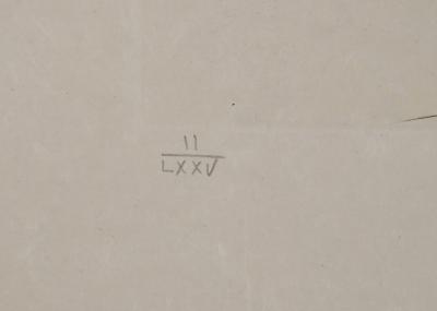 Salvador DALI: King Mark's Camp, Original signed engraving 2
