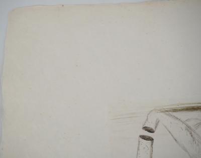 Salvador DALI: The Giant Beliagog, Original signed engraving 2
