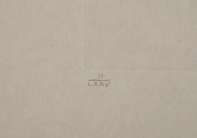 Salvador DALI : Le testament de Tristan, Gravure originale signée 2