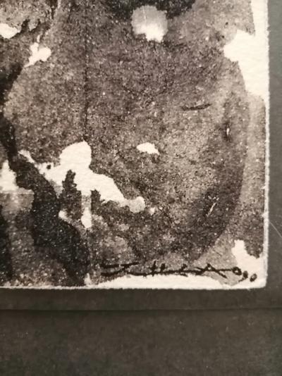 ZAO WOU KI, Encre de Chine, L’homme des 2 rives, tirage de tête, 2016 2