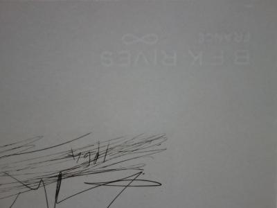 Salvador DALI : New-York City, Plaza, Lithographie signée 2