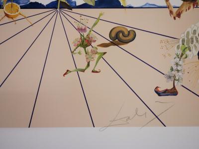 Salvador DALI - Flordali I, 1981 - Lithographie originale signée 2