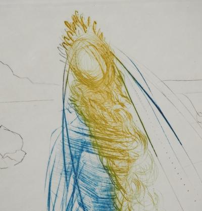 Salvador DALI : Frocin, le mauvais nain, Gravure originale signée 2