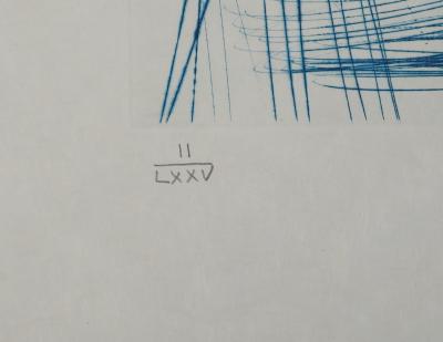 Salvador DALI : Frocin, le mauvais nain, Gravure originale signée 2