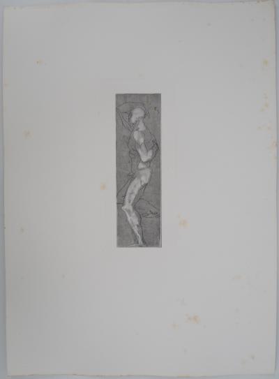 Auguste RODIN : Castor et Pollux, Gravure 2
