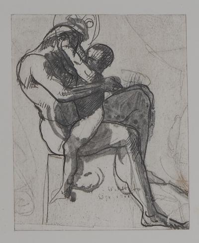 Auguste RODIN : Le jeu, Gravure 2