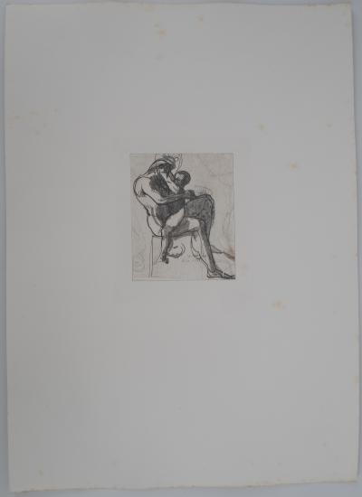 Auguste RODIN : Le jeu, Gravure 2