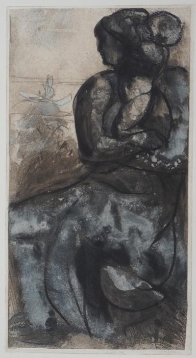 Auguste RODIN : Étreinte maternelle, Gravure 2