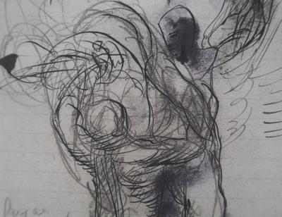 Auguste RODIN : L’affrontement, Gravure 2