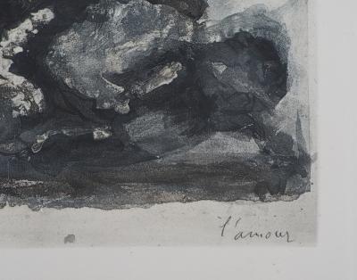 Auguste RODIN : L'amour, Gravure 2