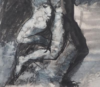Auguste RODIN : Les amoureux, Gravure 2