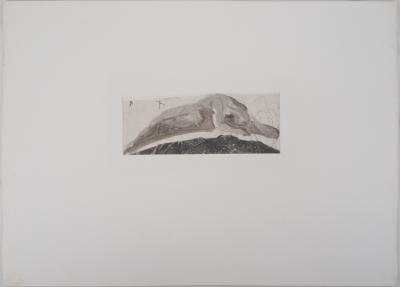 Auguste RODIN : Attaché au rocher, Gravure 2