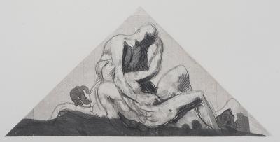 Auguste RODIN : Bacchanale, Gravure 2