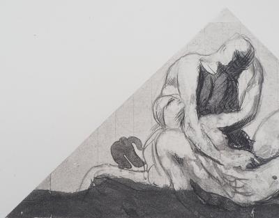 Auguste RODIN : Bacchanale, Gravure 2