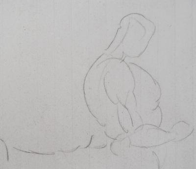 Auguste RODIN : Centaure, Gravure 2