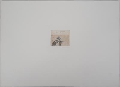 Auguste RODIN : Centaure enlevant une femme, Gravure 2